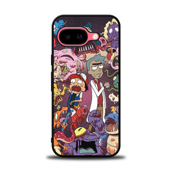 Rick and Mort Pokemon Style Google Pixel 9a Case