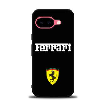 Black Ferrari Google Pixel 9a Case