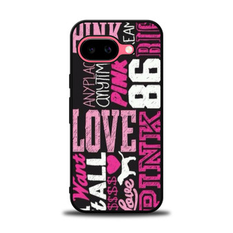 Cute Pink Qiotes Google Pixel 9a Case
