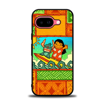 Lilo And Stitch Hawaiian Art Google Pixel 9a Case