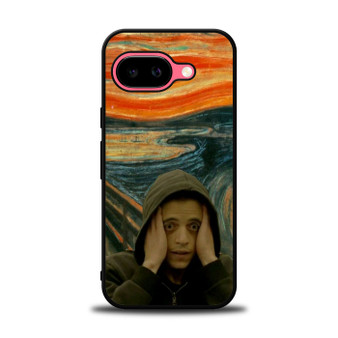 Mr Robot on paint Google Pixel 9a Case