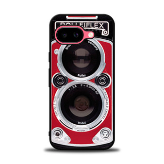 Red Rolleiflex Dual lens Google Pixel 9a Case