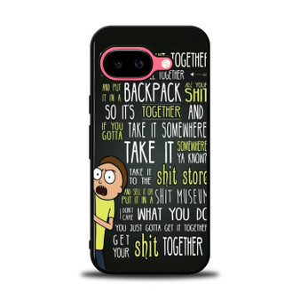 Rick And Morty Quotes Google Pixel 9a Case