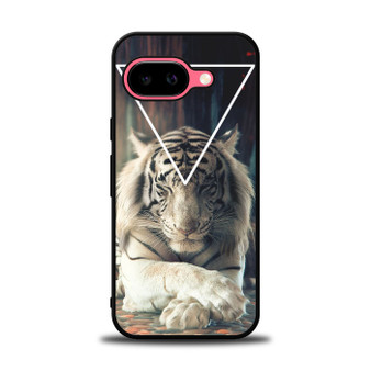 White Tiger Google Pixel 9a Case
