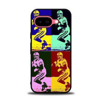 Green Bay Packers Aaron Rodgers Art Google Pixel 9a Case