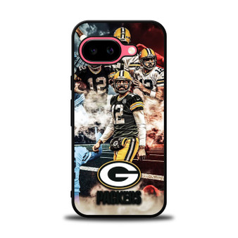 Green Bay Packers Aaron Rodgers Collage Google Pixel 9a Case