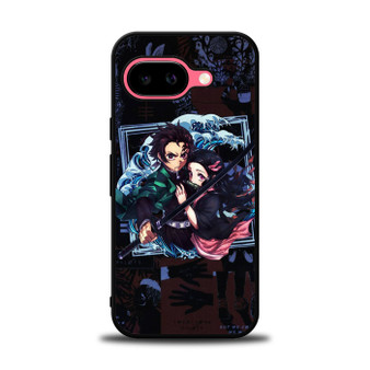 Kimetsu No Yaiba Tanjiro Protecting Nezuko Google Pixel 9a Case