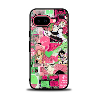 Demon Slayer Mitsuri Kanroji Collage Google Pixel 9a Case
