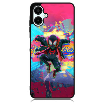 Spiderman Across the Spider Verse Miles Morales in Gravity Samsung Galaxy A06 Case