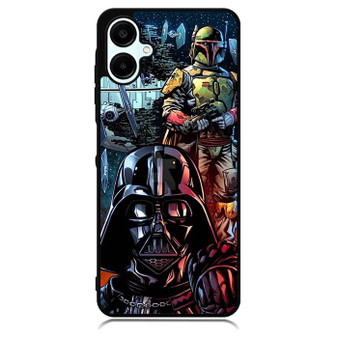 Star wars Darth Vader and Boba Fett Samsung Galaxy A06 Case