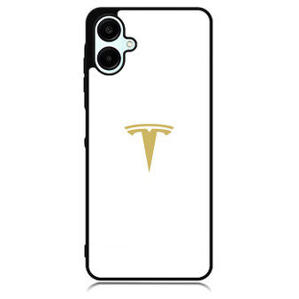 Tesla white Samsung Galaxy A06 Case