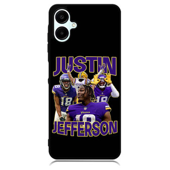 Vikings Justin Jefferson Samsung Galaxy A06 Case