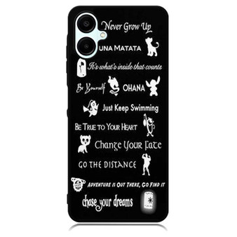 all disney quotes Samsung Galaxy A06 Case