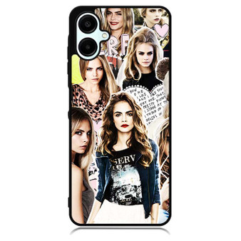 Cara Delevingne Collage Samsung Galaxy A06 Case