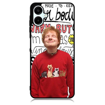Ed Sheeran Lyrics Samsung Galaxy A06 Case