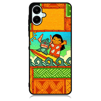 Lilo And Stitch Hawaiian Art Samsung Galaxy A06 Case