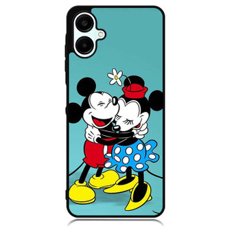 Minnie And Mickey Hugging Samsung Galaxy A06 Case