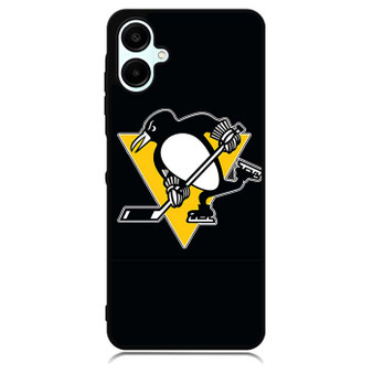 Pittsburgh Penguins Black Samsung Galaxy A06 Case