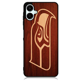 seahawk wood Samsung Galaxy A06 Case