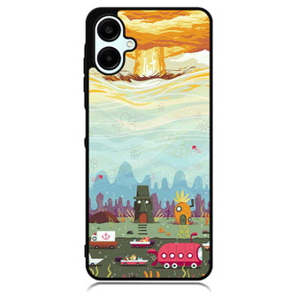 Spongebob Arts Samsung Galaxy A06 Case