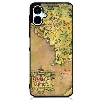 The Lord Of the rings Middle Earth map Samsung Galaxy A06 Case