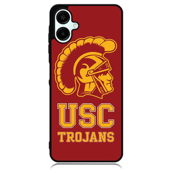 Usc Trojans logo on red Samsung Galaxy A06 Case