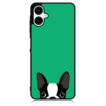 Watching Boston Terrier 2 Samsung Galaxy A06 Case