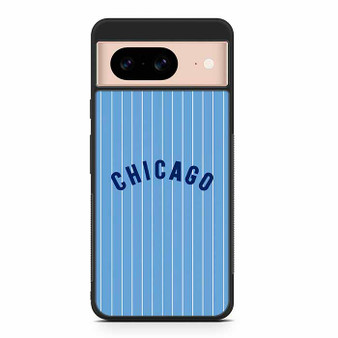Chicago cubs jersey pattern Google Pixel 8/ Pixel 8a/ Pixel 8 Pro Case