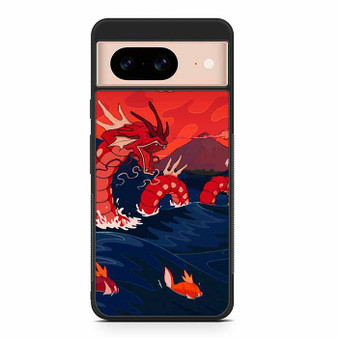 Pokemon red gyrados great wave Google Pixel 8/ Pixel 8a/ Pixel 8 Pro Case
