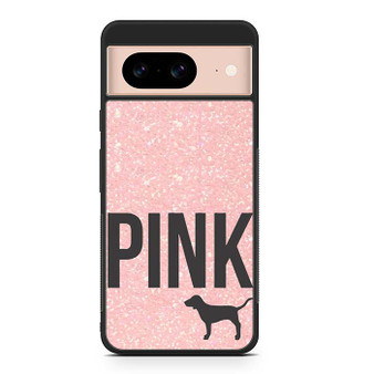 Light Glitter Pink Victoria's Secret Google Pixel 8/ Pixel 8a/ Pixel 8 Pro Case