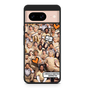 Orange is the new black 1 Google Pixel 8/ Pixel 8a/ Pixel 8 Pro Case
