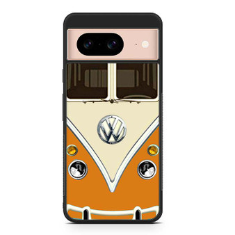 orange vw retro bus Google Pixel 8/ Pixel 8a/ Pixel 8 Pro Case