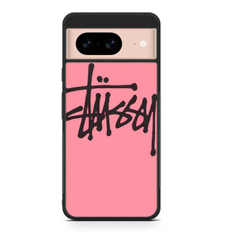 Pink Stussy Innovative Google Pixel 8/ Pixel 8a/ Pixel 8 Pro Case