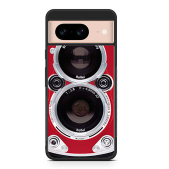 Red Rolleiflex Dual lens Google Pixel 8/ Pixel 8a/ Pixel 8 Pro Case
