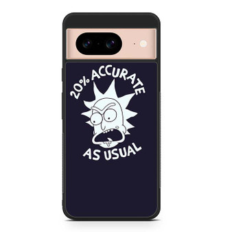 Rick and Morty 20 Persen Accurate GT Google Pixel 8/ Pixel 8a/ Pixel 8 Pro Case