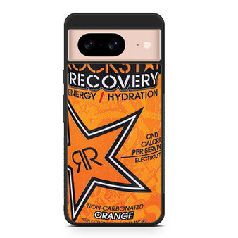 rockstar energy drink recovery orange Google Pixel 8/ Pixel 8a/ Pixel 8 Pro Case