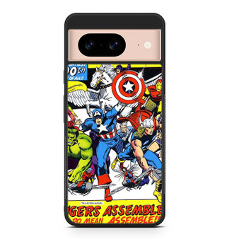 The Avengers Comic Marvel Google Pixel 8/ Pixel 8a/ Pixel 8 Pro Case