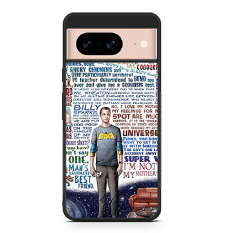 The Big Bang Theory Sheldon cooper Google Pixel 8/ Pixel 8a/ Pixel 8 Pro Case