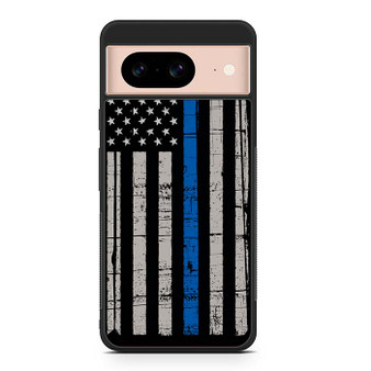 The Thin Blue Line USA Flag Google Pixel 8/ Pixel 8a/ Pixel 8 Pro Case