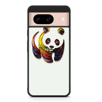 WWF Panda Colour Pattern Google Pixel 8/ Pixel 8a/ Pixel 8 Pro Case