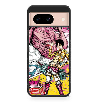 Attack on Titan Eren Yeager Jojo Style Google Pixel 8/ Pixel 8a/ Pixel 8 Pro Case