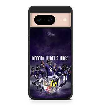 Defend Ravens Google Pixel 8/ Pixel 8a/ Pixel 8 Pro Case