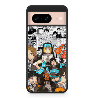 Fire Force in Comic Google Pixel 8/ Pixel 8a/ Pixel 8 Pro Case