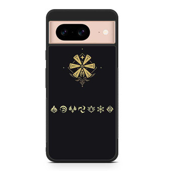 Genshin Impact Minimalist Google Pixel 8/ Pixel 8a/ Pixel 8 Pro Case