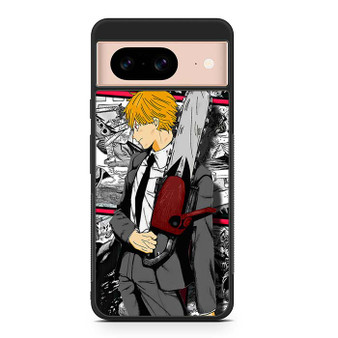 Denji in Comic Art Google Pixel 8/ Pixel 8a/ Pixel 8 Pro Case
