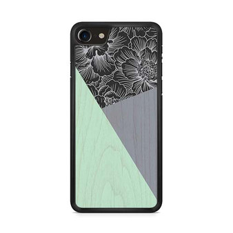 Wood Floral 1 iPhone 8 | iPhone 8 Plus Case