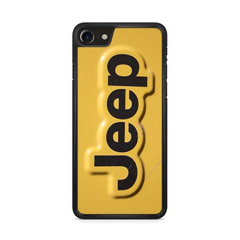 Yellow Jeep Plat iPhone 8 | iPhone 8 Plus Case