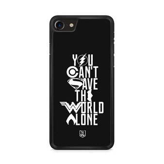 You Cant Save The World Alone Justice League iPhone 8 | iPhone 8 Plus Case