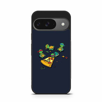 Ninja turtles eating pizza Google Pixel 9/ Pixel 9a/ Pixel 9 Pro/ Pixel 9 Pro XL Case