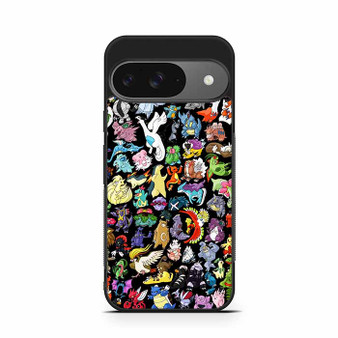 Pokemon collage werw Google Pixel 9/ Pixel 9a/ Pixel 9 Pro/ Pixel 9 Pro XL Case